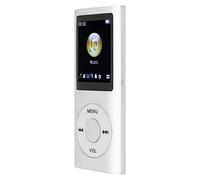 FTVOGUE Mini Lettore MP3, Lettore Musicale MP3 Portatile in Lega di Alluminio con Supporto Memoria 64G, Audio Lossless, Radio FM, Registratore Vocale, Riproduzione di 8 Ore per Studio di Corsa in