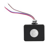FTVOGUE Mini Nero PIR Interruttore , Accessori per l'illuminazione Sensori A Infrarossi Sensore di Illuminazione di Movimento Rilevatore Parete Pavement Interruttore