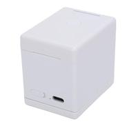 FTVOGUE Mini Penna per Stampa Alimenti Portatile con Tecnologia Sensore a Rullo per Biscotti Torte Caffè Dessert Decorazione, Stampante per Codici a Barre con Personalizzato QR Code,