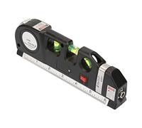 FTVOGUE Misuratore di Allineamento Multiuso con Metro a Nastro, Livella Orizzontale Verticale per Appassionati di Fai da Te, Righello da 6 Pollici, per Designer di Interni