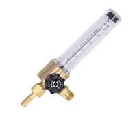 FTVOGUE Misuratore Di Portata Di Gas, Design A Sfera Galleggiante Con Filettatura Conica NPT1/4-18, Regolatore Di Flusso Di Gas Industriale Con Capacità Di 1-25 Litri Per Il Monitoraggio Marino E
