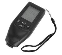 FTVOGUE Misuratore di Spessore del Rivestimento di Vernice Misuratore di Spessore della Vernice Digitale Rilevatore di Vernice Automobilistica con Misurazione FE NFE per la Produzione di (BLACK)