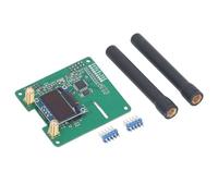 FTVOGUE MMDVM Duplex Hotspot Module Scheda Dual Hat con LED Organico da 0,96 Pollici Doppia Antenna UHF VHF per Utenti Radio YSF NXDN Configurazione Domestica