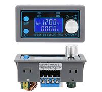 FTVOGUE Modulo Convertitore Boost Costante, Display LCD, Alta Efficienza, Regolatore di Tensione 4A con Antiriflusso per Ricetrasmettitori e Alimentatore