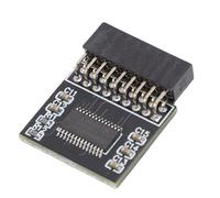 FTVOGUE Modulo di Sicurezza TPM 2.0 Interfaccia LPC Modulo di Crittografia a 18 Pin per Schede Madri B550 B450 B460 Supporta 7 8.1 10