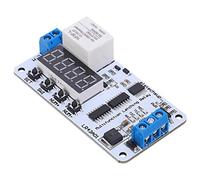 FTVOGUE Modulo Interruttore relè Modulo relè Interruttore Temporizzato DC 12V con Interfaccia Terminale a 3 Fili per Componente Elettronico di Controllo degli Impulsi di Blocco Elettromagnetico per