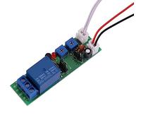 FTVOGUE - Modulo relè interruttore di temporizzazione ON/OFF, CC, 5 V, 12 V, 24 V, regolabile per modulo di test ripetitivo (DC 5 V, 0-30 min)