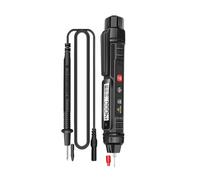 FTVOGUE Multimetro Digitale con Penna per Test Elettrici 2 in 1, Design Compatto con Misurazione di Tensione CA/CC e Resistenza per Test Elettrici (Alta configurazione)