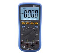 FTVOGUE Multimetro LCD B33+, Funzioni 3 in 1 per Elettricisti con Avvisi Vocali, Registrazione Dati e Misurazione della Temperatura, Ideale per i Tecnici