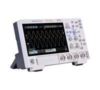 FTVOGUE Oscilloscopio Digitale 4 12 Bit Ad Alta Risoluzione 50 MB di profondità di Memoria con Touchscreen Capacitivo da 7 Pollici e Decodifica del Protocollo per L'analisi del (Spina UE 100-240 V)