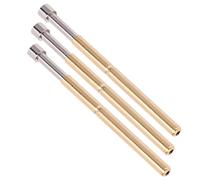 FTVOGUE Ottone Durevole 2,02 Mm/0,1in Pin Pogo per Test PCB - Pin della Sonda a Molla 100 Pezzi per Strumenti Elettronici