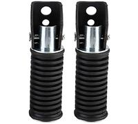 FTVOGUE Pedane Moto, 1 Paio di Pedane Passeggero Posteriore del Motociclo Pedale Poggiapiedi Moto Poggiapiedi di Ricambio Fit per Suzuki GN125/QJ25/GS125/GT125-5