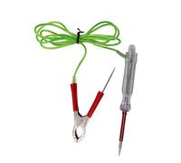 FTVOGUE Penna per Tester di Circuito a LED, Plastica e Metallo, Luce di Prova Elettrica Automobilistica Multifunzionale con Display Luminoso Rapida Diagnosi dei Guasti Nei Veicoli