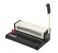 FTVOGUE Perforatrice Multiforo Perforatrice Multifunzionale per Fogli Sciolti per Carta A4 A5 B5 con Guscio in Metallo Braccio a Leva Alta Margine Regolabile