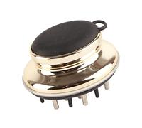 FTVOGUE Pettine Applicatore per Cuoio Capelluto, Pettine Massaggiatore per Cuoio Capelluto in ABS con Finestra in Scala Prospettica, Resistente Agli Oli Essenziali, Spazzola Ergonomica per per il