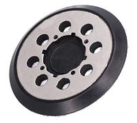 FTVOGUE Piastra di Supporto per Lucidatrice, Platorello per Levigatrice da 5 Pollici in Lega di Alluminio per Lucidatura e Levigatura Compatibile con Lucidatrice per Auto a Doppia Azione