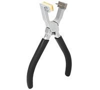 FTVOGUE Pinza per Perforatori con Cuciture in Acciaio Inossidabile, Scalpello Durevole a Bocca Piatta per la Lavorazione Fai-da-te della Pelle su Cinture, Scarpe, Portafogli e Giacche