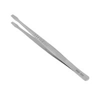 FTVOGUE Pinzette Precise, Pinzette Piatte Resistenti Alla Corrosione in Acciaio Legato per Saldatura PCB, Ideali per la Riparazione dei Ponticelli della Scheda Madre