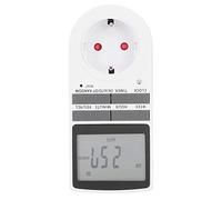 FTVOGUE Plug per Presa Timer di Visualizzazione LCD, Interruttore di Distribuzione 12/24 Ore per L'interruttore del Timer Elettrodomestico da Cucina, Sicuro e Affidabile, Intelligente