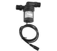 FTVOGUE, Pompa ad acqua solare ad alta temperatura senza spazzole per il pompaggio di circolazione, 12 V 10 W DC per evitare che i detriti intasino gli ugelli e creino rumore
