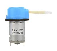 FTVOGUE Pompa Micro Peristaltica da 12 V, Materiale ABS, Facile Sostituzione del Tubo, Ideale per Acquari e Laboratori, 12 V CC, Portata 39 Ml/min
