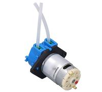 FTVOGUE Pompa Peristaltica 5 W, Piccola Pompa Dosatrice per Liquidi con Motore A Spazzole CC per Laboratorio, Trasferimento di Liquidi, Compatta e Leggera, AMPIA APPLICAZIONE, DESIGN A SCATTO, (24V)