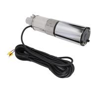 FTVOGUE Pompa Sommergibile Solare per Pozzi Profondi 12V 220W Pompa Acqua Ad Alta Portata in Acciaio Inossidabile con Portata 1.2m3h 30m per Irrigazione Agricola Ranch Approvvigionamento Idrico