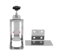 FTVOGUE Posizionatore per l'installazione della Porta dell'armadio, in Acciaio Inossidabile, di Montaggio Regolabile per la Porta dell'armadio per Porte 7 a 72 Mm, per gli Appassionati del Fai