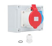 FTVOGUE Presa da Muro CEE Presa da Muro Industriale Impermeabile IP44 16A