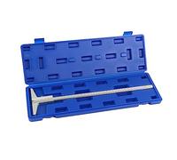 FTVOGUE Profondità Vernier Caliper Ruler Letre Ingegnere in Acciaio 0-300mm