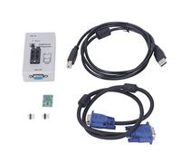 FTVOGUE Programmatore ISP Multifunzione, Programmatore Universale USB RT809F con ABS Rosso Rame PU, Lettura Scrittura Serie 24 25 93 95 26 27 28 29 30 39 49 50 per Riparazione Monitor TV LCD