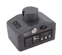 FTVOGUE Punta di Alimentazione Ricaricabile Fit per Alimentazione Portatile a Batteria Satestiva Mini Satellitare a 95W 5 AH con Kit di Montaggio e Adattatore (Spina europea)