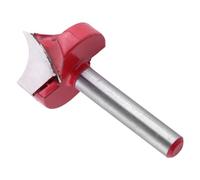 FTVOGUE Punta per Fresa con Scanalatura a V con Codolo da 6 Mm, Strumento per Incisione 3D in Lega Solida, Diametro di Taglio 8 Mm-32 per PVC Acrilico MDF (Diametro lama 18 )