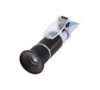 FTVOGUE Rifrattometro Antigelo, Glicole, Liquidi Detergenti, Acido della Batteria, Design Professionale, Aspetto Compatto, Portatile con Custodia per Il Trasporto, Facile Usare per i Test,