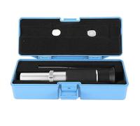 FTVOGUE Rifrattometro Brix, Materiale ABS, Misuratore Intelligente per la Produzione di Birra Fatta in Casa, Misuratore di Grado di Zucchero Compatto e Leggero