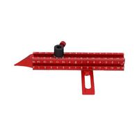 FTVOGUE Righello Guida a 4 Lati Righello per la Lavorazione del Legno in Lega di Alluminio con Magnete per la Misurazione Multiangolo Marcatura e Foratura per Livellare il Soffitto (Stile 2)