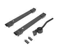 FTVOGUE Rulli per Elettrodomestici Regolabili da 17,7 a 27,5 Pollici Base Mobile con capacità di 660 Libbre per Mobili per Lavatrice, Frigorifero con Doppio Freno e Ruote Silenziose (Ruota