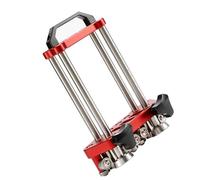 FTVOGUE Rullo per Lamiera, Piegatrice per Metallo a 2 Stazioni con Intervallo di Piegatura da 0 a 100 Gradi e Spaziatura dei Rulli Regolabile, per Strumenti per Coperture e Fabbricazione