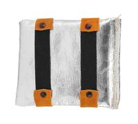 FTVOGUE Saldatura a Mano Protettore Protezione Scudo in Alluminio Supporto per la in Pelle per il Taglio delle Fusioni in Metallo Saldatura