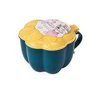 FTVOGUE Scatola per Condimenti, Vaso per Spezie da in Plastica con Scatola Interna Rimovibile, Contenitore per Condimenti a 4 Scomparti per un Facile Accesso con una Sola Mano (blu scuro)