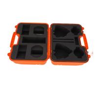 FTVOGUE Scatola per Strumenti Topografici, Materiale PP, Custodia per Stazione Totale di Grande capacità con Doppia Chiusura e Maniglia, Perfetta per i Professionisti del Rilevamento