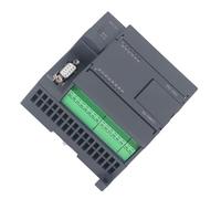 FTVOGUE Scheda di Controllo PLC, Controller Logico Programmabile PCB, DC 24V 8 Ingressi 6 Uscite relè Uscita Orologio Integrato, Controllo Automazione Industriale su Guida DIN per Tecnici di Fabbrica