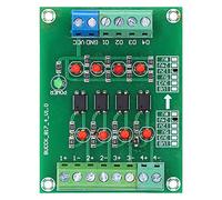 FTVOGUE Scheda di Isolamento Optoaccoppiatore Modulo Convertitore di Segnale PCB da 24 V a 5 V Convertitore di Livello a 4 20 KHz per Pannelli di Controllo PLC Tecnici di Automazione Industriale