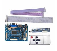 FTVOGUE Scheda Driver LCD AV, Scheda Controller, Stabile AT070TN92 AT070TN90 AT070TN94 per Adattatore di Alimentazione + VGA + Schermo LCD AV