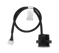 FTVOGUE Sensore a Infrarossi NPN 1-200 Cm Regolabile IP67 | Materiale Ignifugo PC VO, Ampio Voltaggio 5-24 V CC, Angolo del Cono 30-40°, per Evitare Ostacoli Robot e Automazione