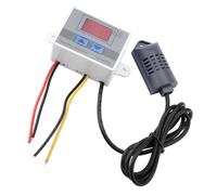 FTVOGUE Sensore di umidità Ad Alta Precisione con Regolatore di Commutazione Igrometro Digitale 0~99% per Casa, Ufficio, Uso Industriale (220V)