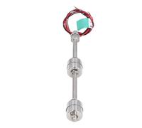 FTVOGUE Sensore Interruttore a Sfera a Sfera in Acciaio Inossidabile Ad Alta Pressione per Piscine D'acqua Acquari, Sensore di Interruttore a Float a Doppia 200 Mm 0-220V