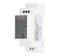 FTVOGUE Server Seriale da a Ethernet, Router per Montaggio su Guida, 100-240 V CA, Supporta velocità Seriale Elevata, Ideale per la Comunicazione Industriale