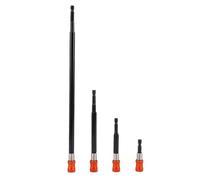 FTVOGUE Set di Prolunghe per Punte Trapano, Kit Porta Punte con Codolo Esagonale 1/4 Pollici con 4 Lunghezze 2 3/8 Pollici 4 Pollici 6 Pollici 12 Pollici per Avvitatori Elettrici