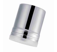 FTVOGUE Shaker per Polvere in Acciaio Inossidabile con Coperchio Ermetico Spolverata Uniforme di Zucchero e Cacao, Strumento di Cottura Ideale per Chef e Baristi Casalinghi (medio)